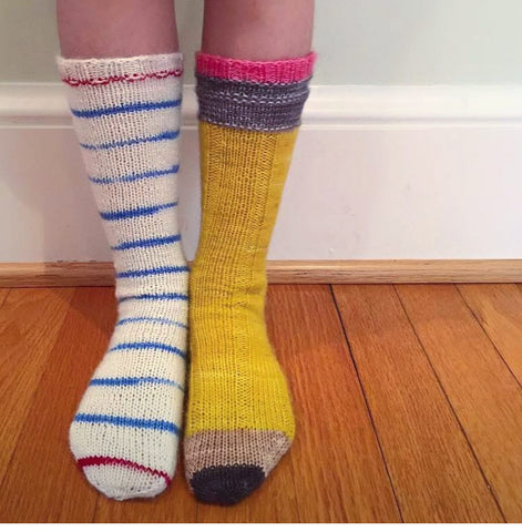 Pencil + Paper Sock Set