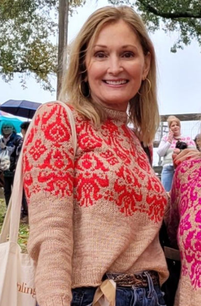 Rhinebeck Antique Flora Sweater Kit (just the contrast color)