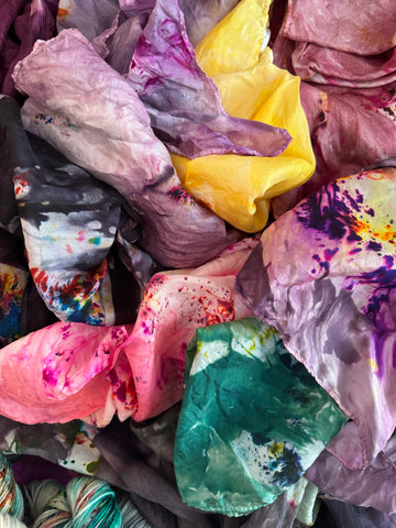 Silk scarves