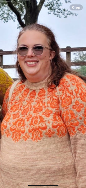 Rhinebeck Antique Flora Sweater Kit (just the contrast color)