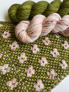 Pressed Flowers Shawl Kit